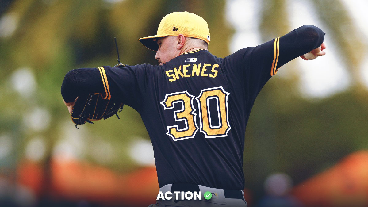 Paul Skenes Props | Strikeout Total Over/Under, Rookie of the Year Odds for Pirates Rookie article feature image