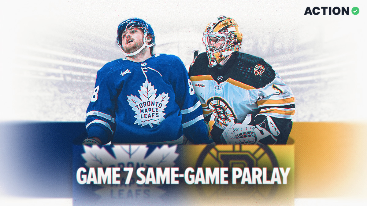 NHL Best Bet: +450 SGP for Bruins-Maple Leafs Game 7 Image