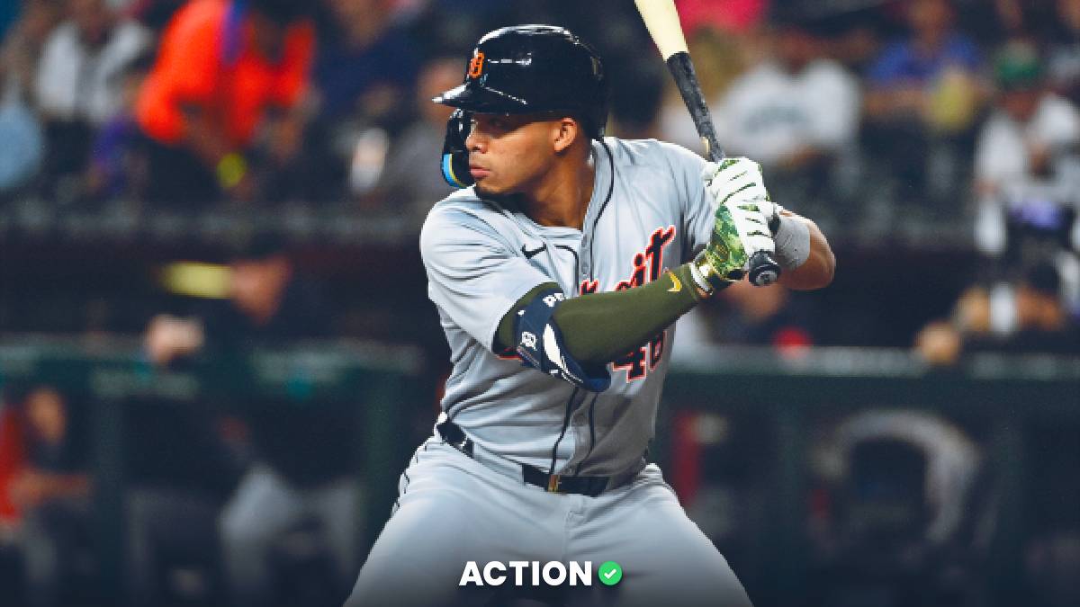 MLB Home Run Bets: Dinger Tuesday Picks for Elly De La Cruz, Ronald Acuna Jr., Wenceel Perez (May 21) article feature image