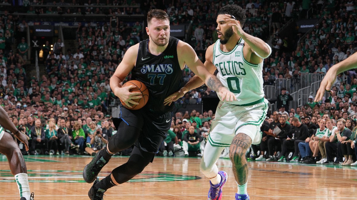 Updated Celtics vs Mavericks NBA Finals Series, MVP Odds article feature image