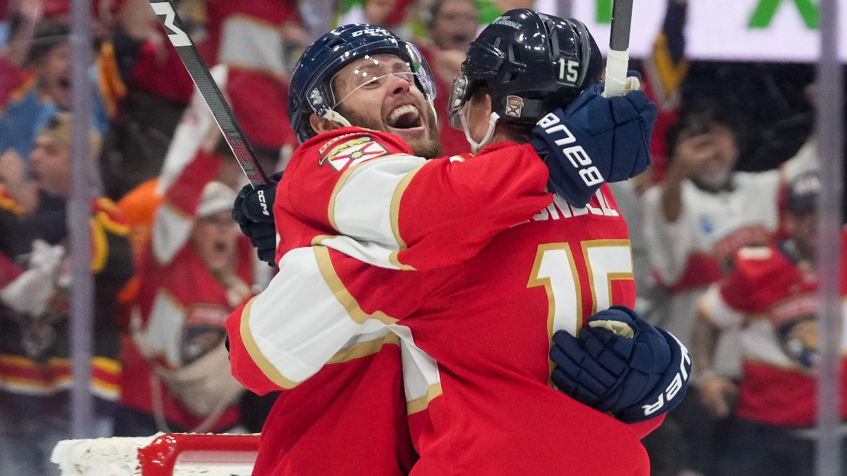 Early 2024-25 Stanley Cup Odds: Panthers Favorites to Repeat article feature image