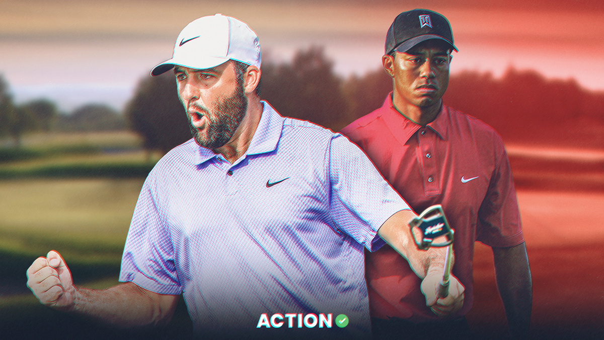 Scottie Scheffler Joins Tiger Woods in Golf Betting History at 2024 U.S. Open article feature image