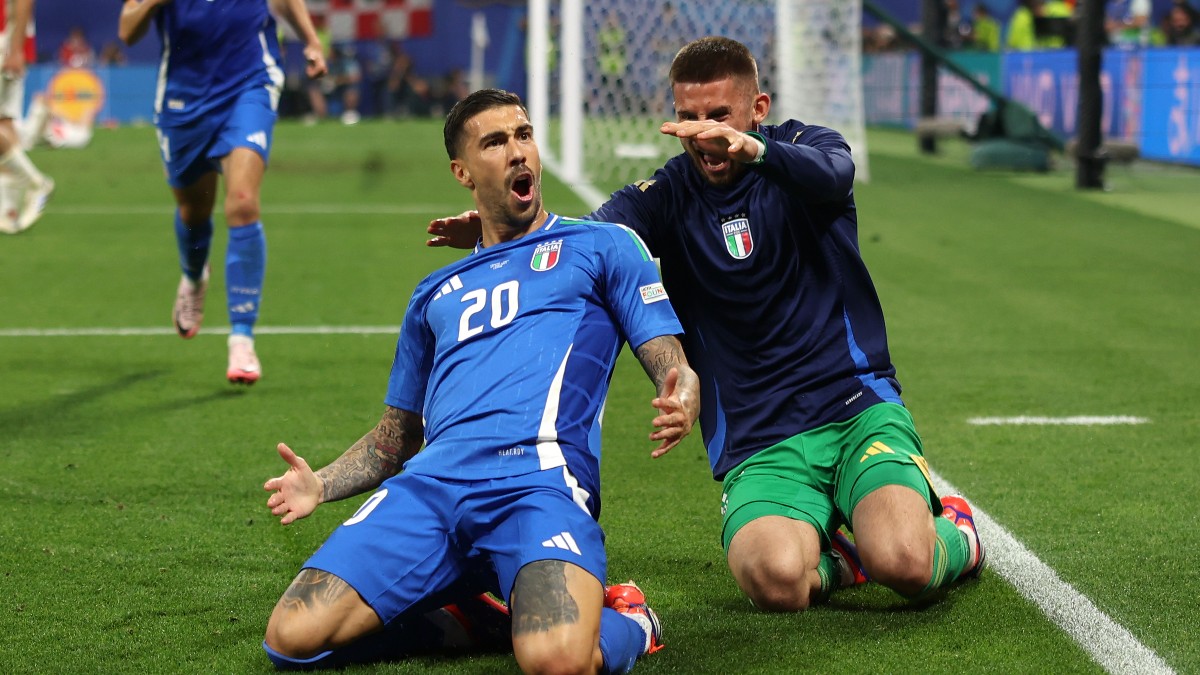 Italy Advances in Euro 2024 on Miracle Goal Image