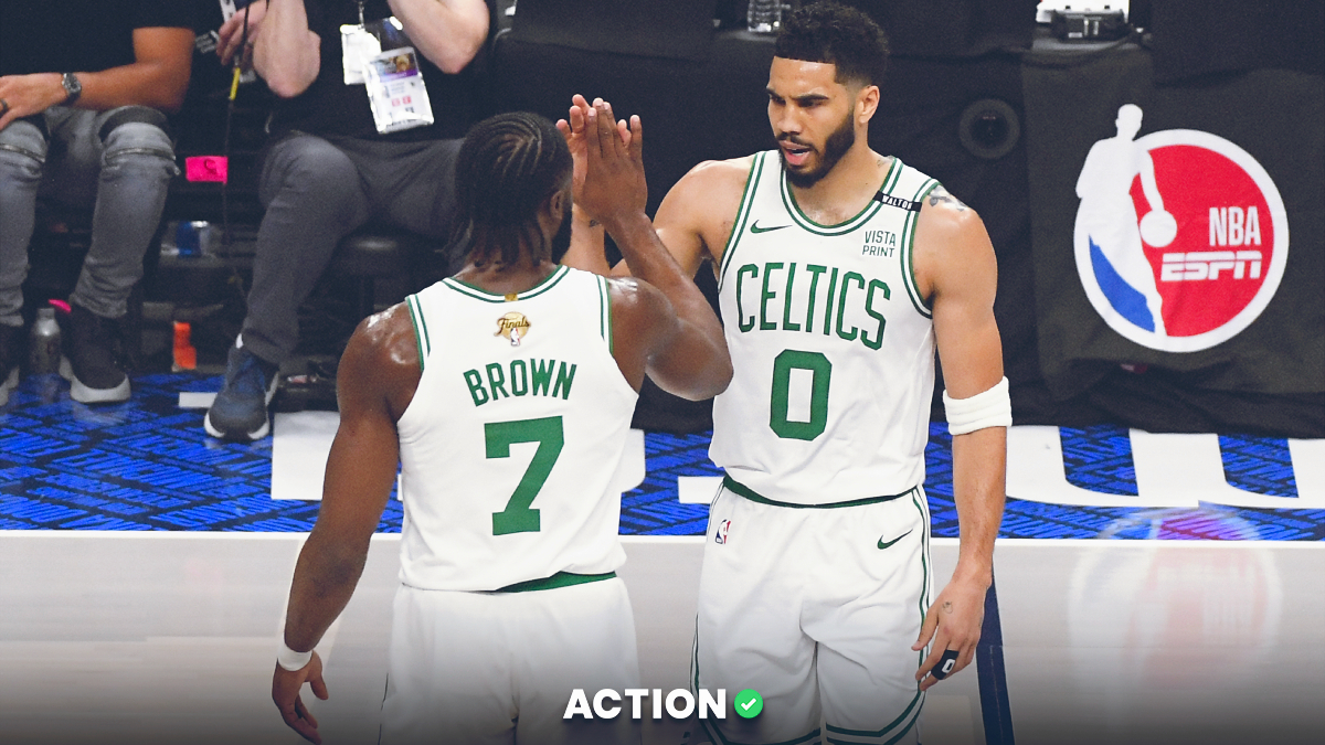 NBA Finals MVP Odds: Jaylen Brown Passes Jayson Tatum as MVP Favorite article feature image