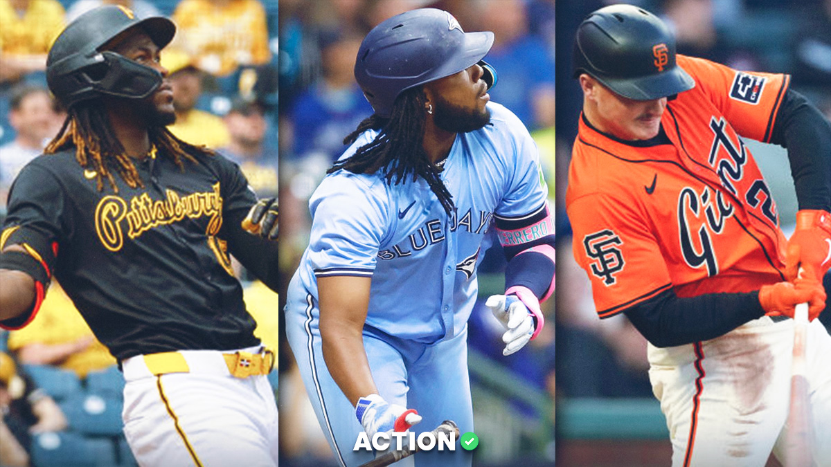 MLB Home Run Props | Friday Bets for Vladimir Guerrero Jr., Oneil Cruz, Matt Chapman (June 14) article feature image