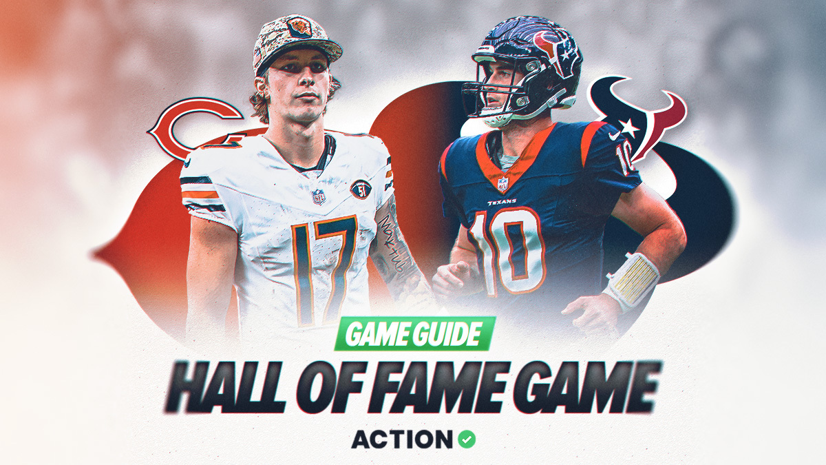 Texans vs Bears Pick | NFL Hall of Fame Game Prediction, Odds article feature image