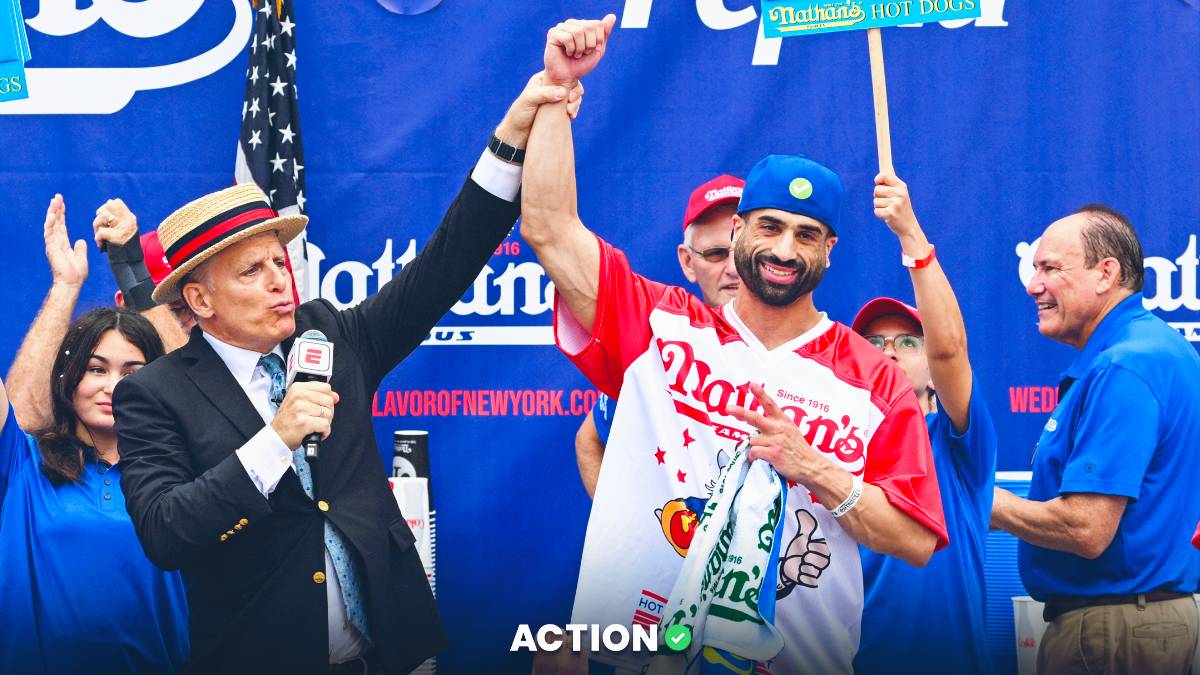 2024 Nathan’s Hot Dog Eating Contest Odds, Picks: How to Bet July 4th With No Joey Chestnut article feature image