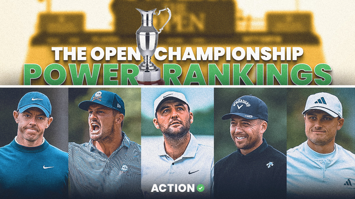 2024 Open Championship Power Rankings Image