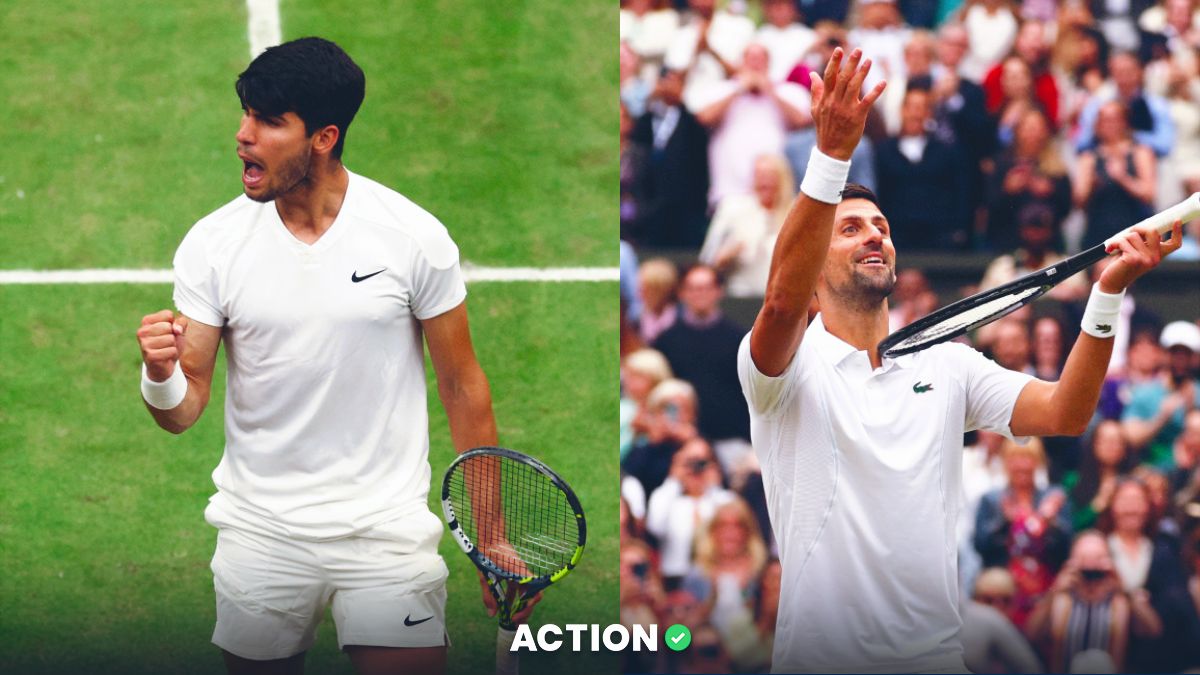 Alcaraz vs. Djokovic: Fade Last Year's Wimbledon Winner Image
