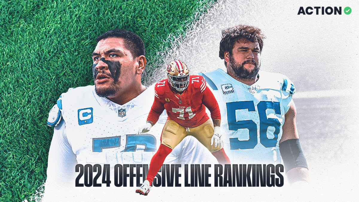 Anderson's 2024 NFL O-Line Rankings Image