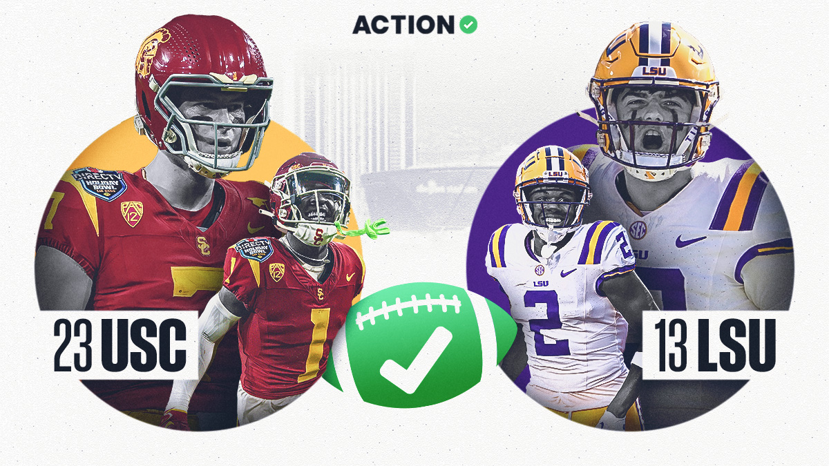 USC vs. LSU Odds, Prediction: Best Bets & Expert Picks for Week 1 Top 25 Showdown article feature image