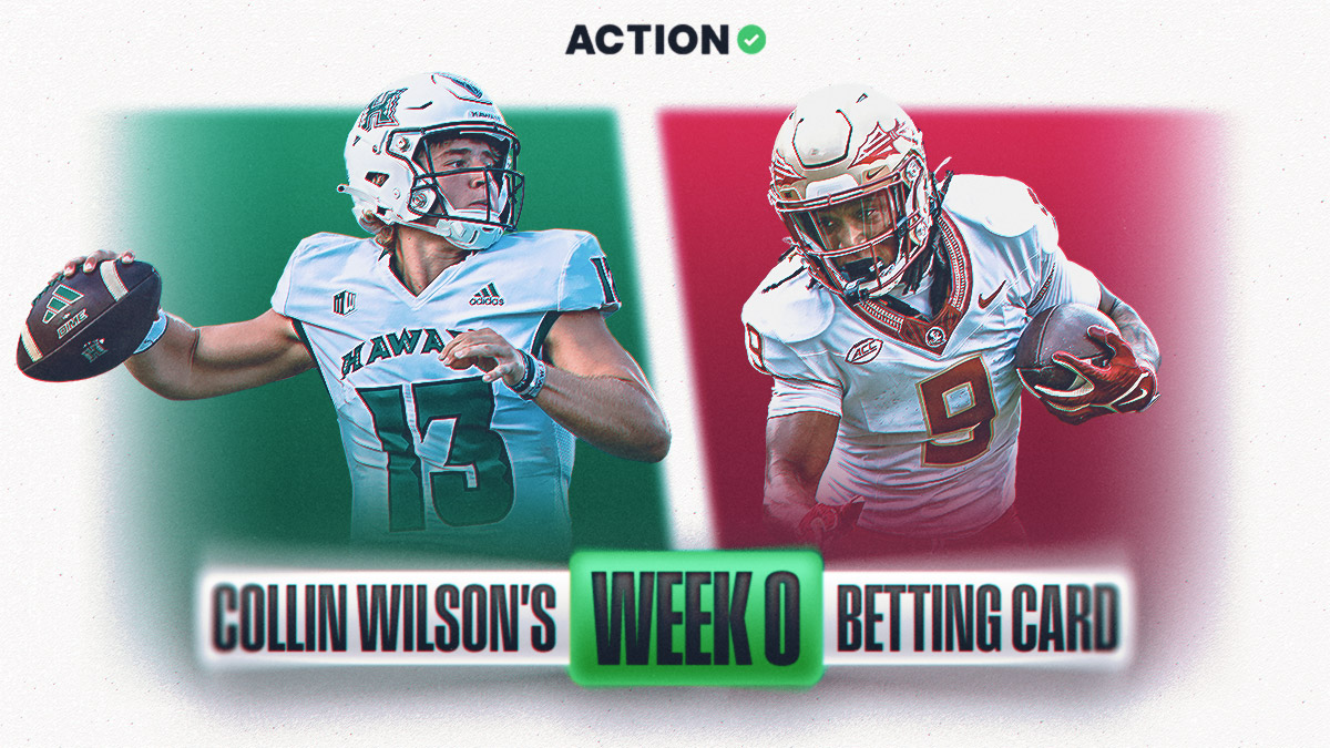 College Football Picks, Predictions: Collin Wilson's Week 0 Betting Card for Saturday, Aug. 24 Image