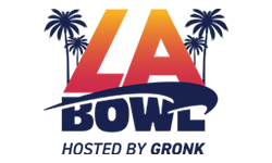 LA Bowl Hosted by Gronk Logo