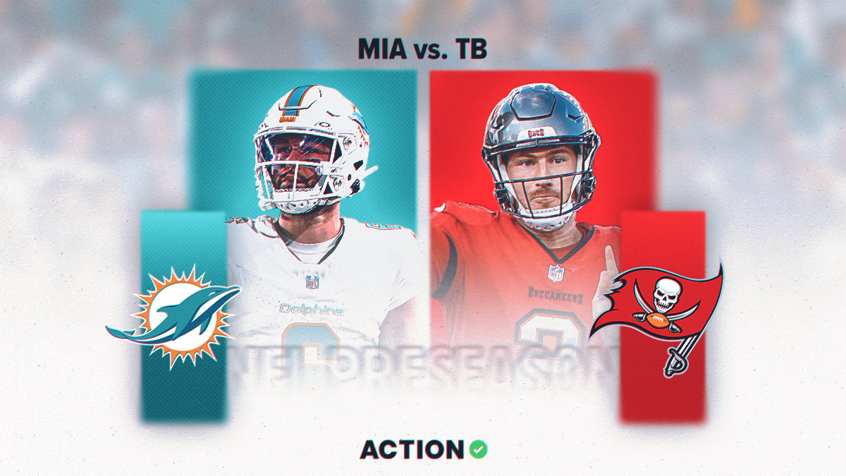 Our Expert's First Half Dolphins vs Buccaneers Prediction article feature image