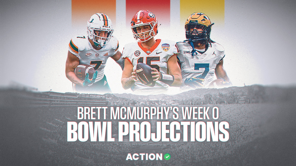 College Football Bowl Projections: Brett McMurphy's Predictions & Projected Spreads for Week 0 Image