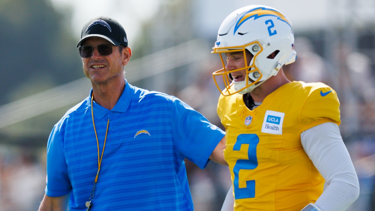 The Best Seahawks vs. Chargers Pick in Jim Harbaugh’s Debut is the Over/Under article feature image