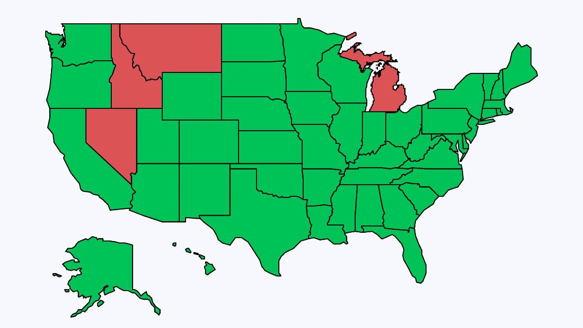 Where Are Sweepstakes & Social Sportsbook Apps Legal? States Where Fliff, Rebet, NoVig, ProphetX, Thrillzz Operate Image