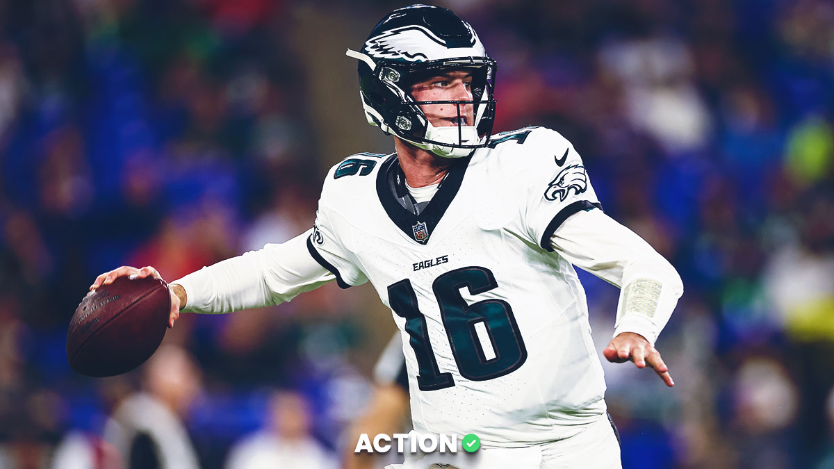 Koerner's Underdog & PrizePicks Plays for Eagles-Pats Image