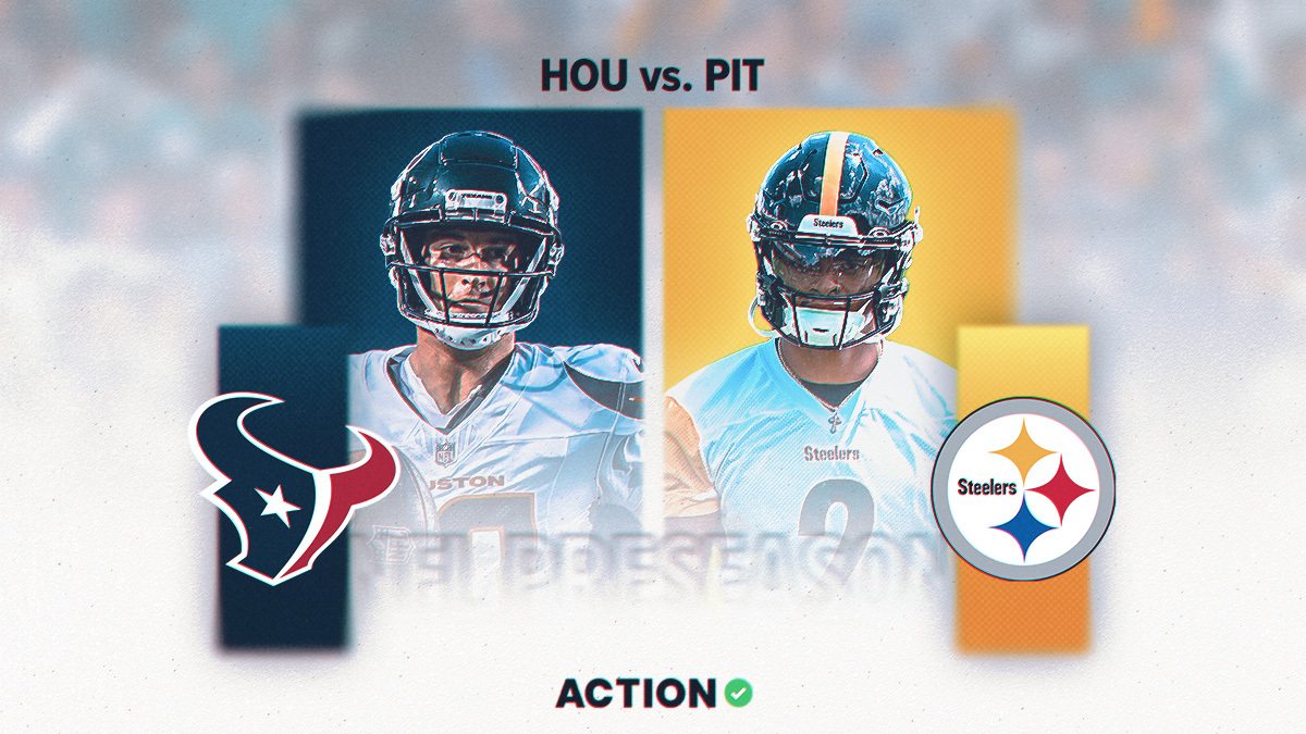 Texans vs Steelers Prediction, Pick, NFL Preseason Odds (Aug. 9) article feature image