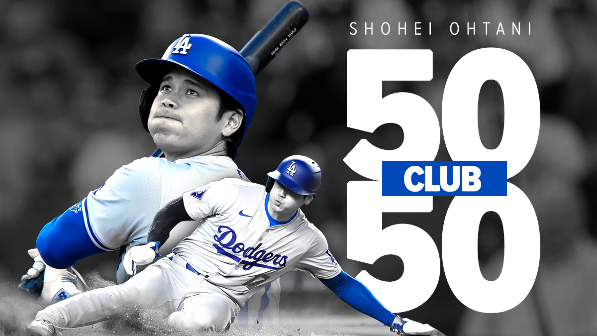 50-50! Ohtani Obliterates Marlins En Route to History Image