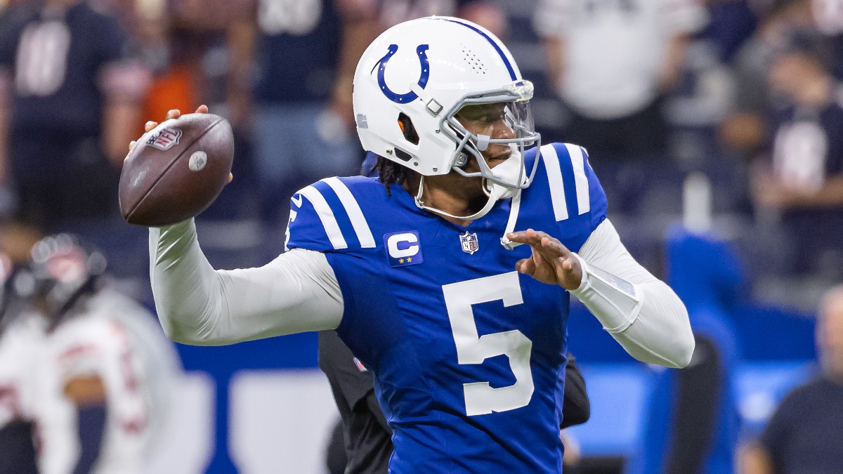 Anthony Richardson Out For Colts vs. Steelers with Hip Injury Image