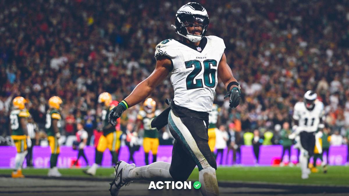 Saquon Barkley, DeVonta Smith Lead Falcons vs Eagles Most Popular TD Props article feature image