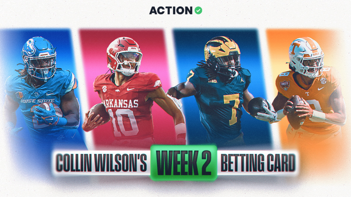 College Football Picks, Predictions: Collin Wilson's Week 2 NCAAF Betting Card for Saturday, Sept. 7 Image