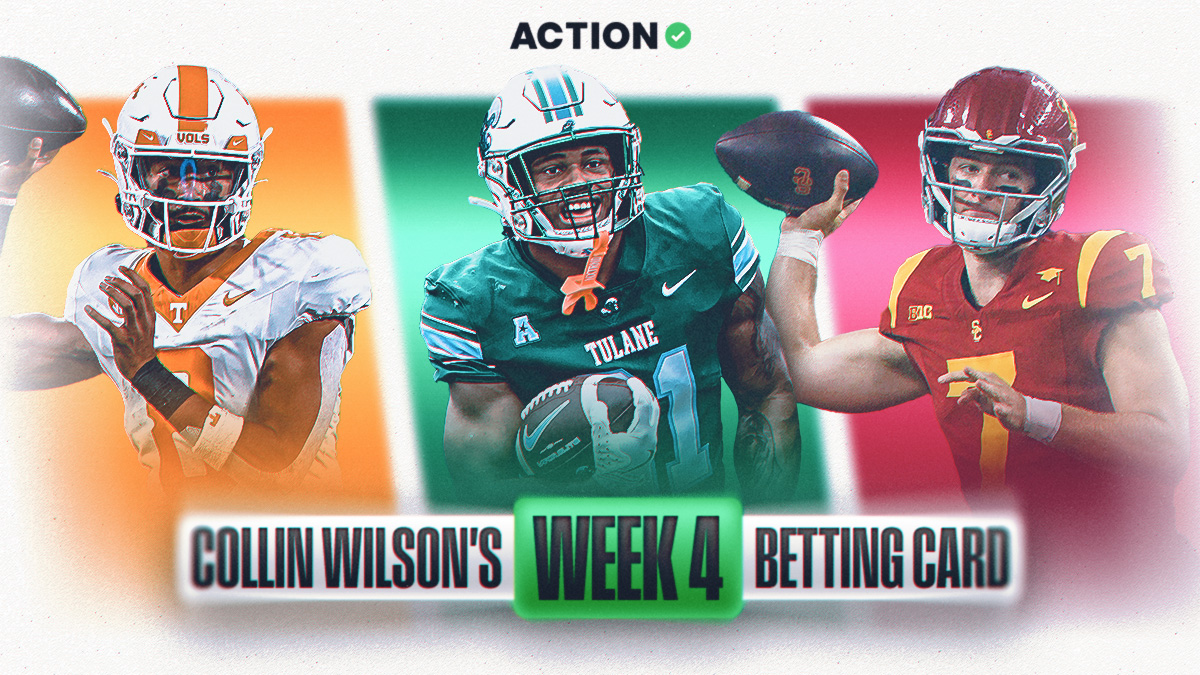 College Football Picks, Predictions for Week 4: Collin Wilson’s NCAAF Betting Card for Saturday, Sept. 21