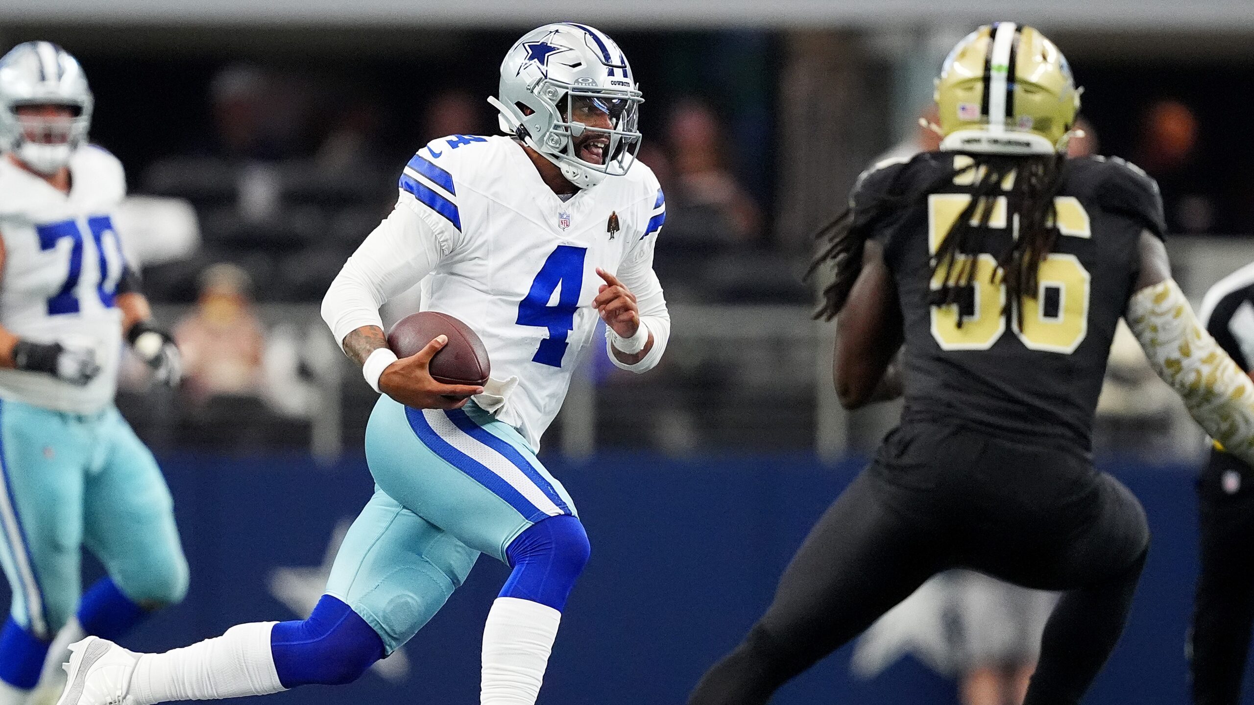 Saints Crush Cowboys, Public in Blowout Win Image