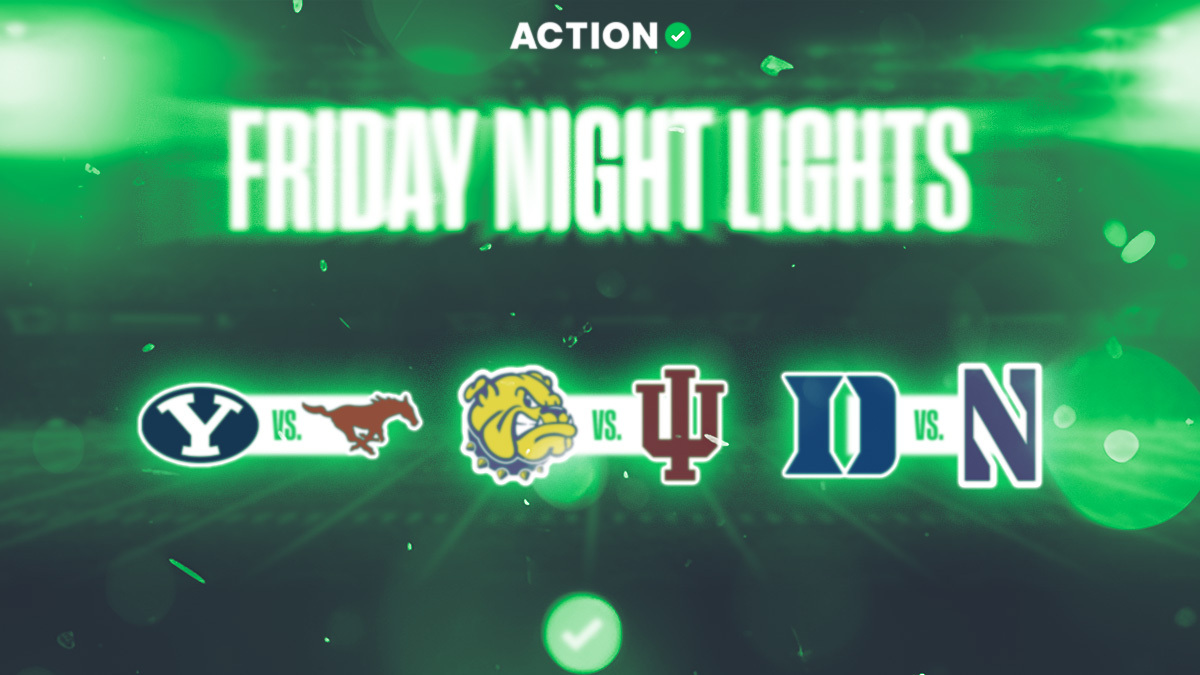 Friday Night Lights: How We're Betting Friday's NCAAF Games article feature image