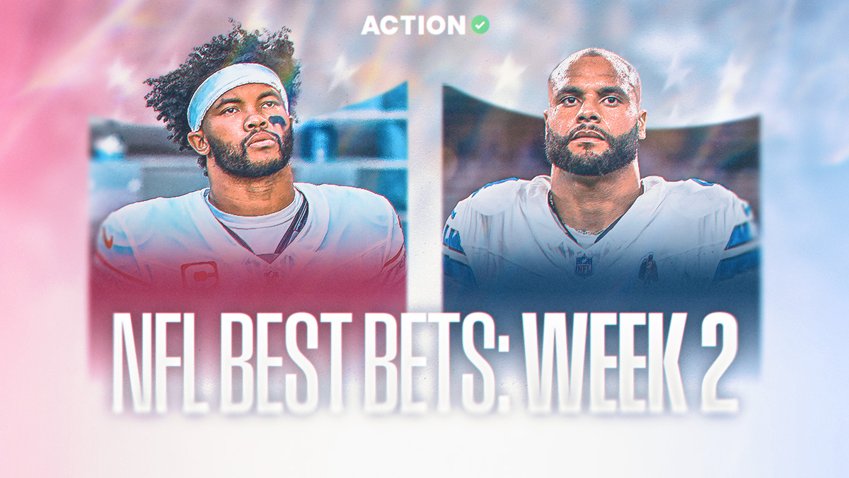 NFL Best Bets: Our Favorite Week 2 Spreads & Totals article feature image