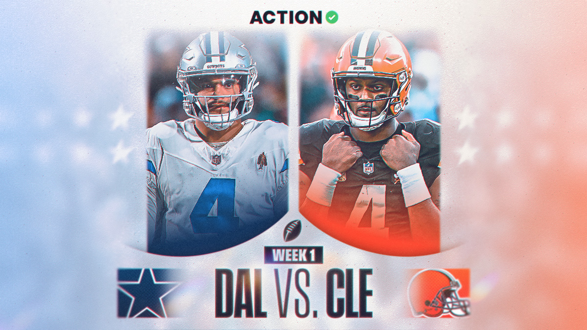 Cowboys vs. Browns Prediction, Picks, Odds & How to Watch: Best NFL Week 1 Bets article feature image