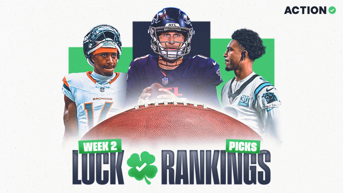 NFL Week 2 Predictions, Luck Rankings 4 Games Fit Thresholds