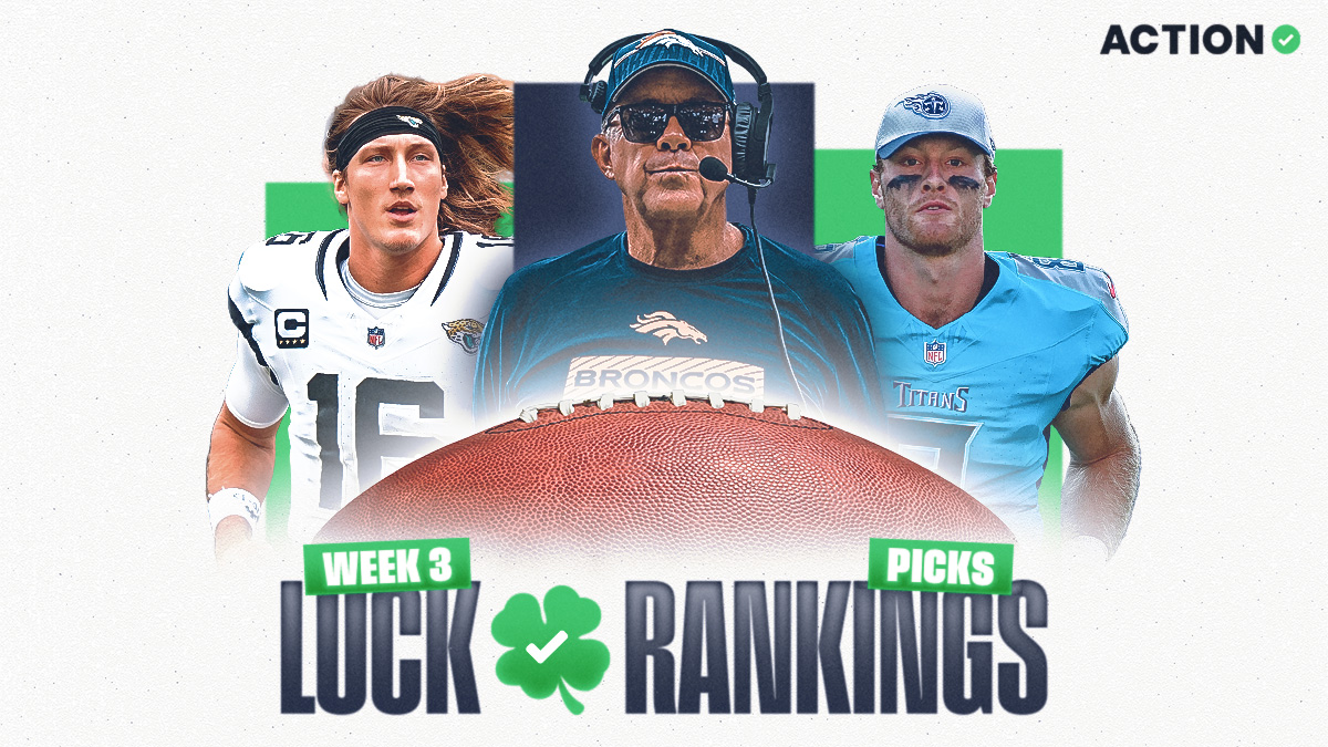 NFL Luck Rankings Picks: 7 Games Meet Thresholds Image