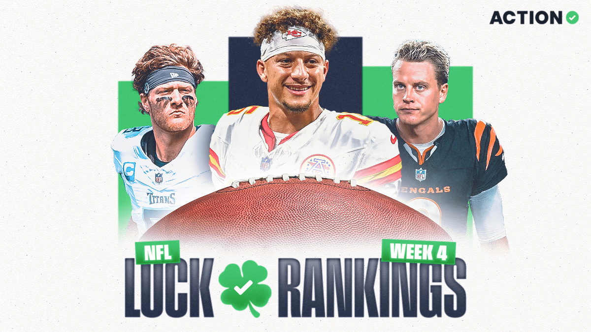 NFL Luck Rankings: Chiefs Remain on Top Entering Week 4 Image