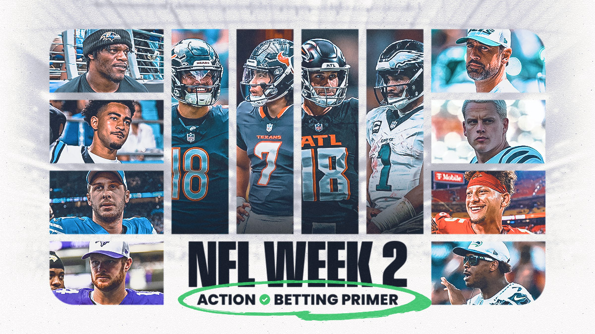 NFL Week 2 Betting Trends, Stats, Notes: Action Network Betting Primer article feature image