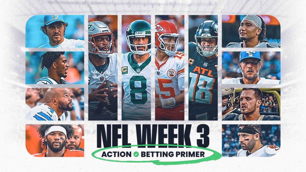 NFL Week 3 Betting Trends, Stats, Notes: Action Network Betting Primer article feature image