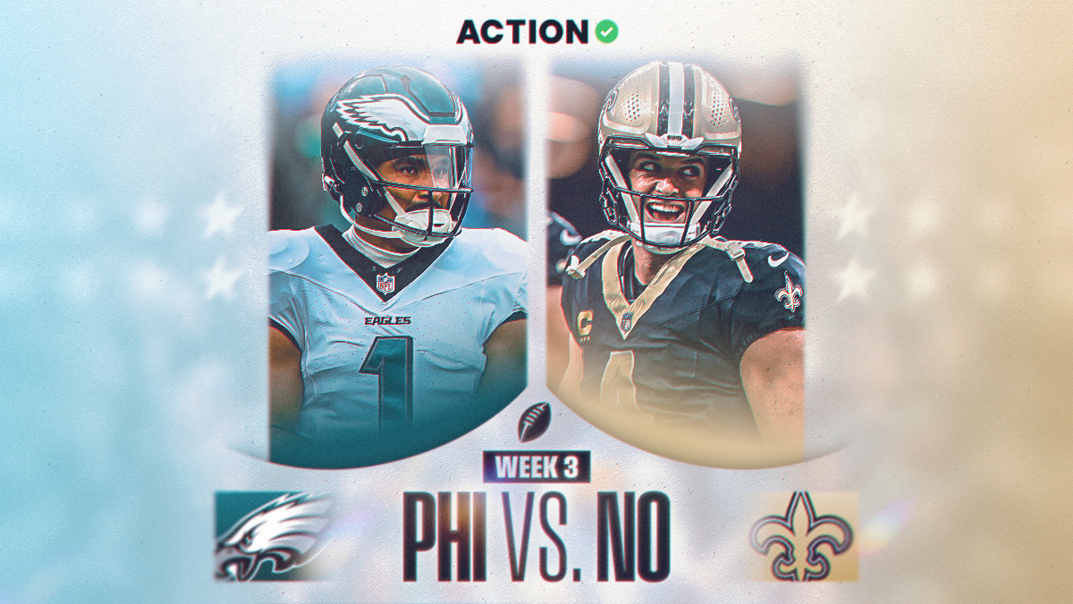 Eagles vs. Saints Prediction, Pick, Odds Image