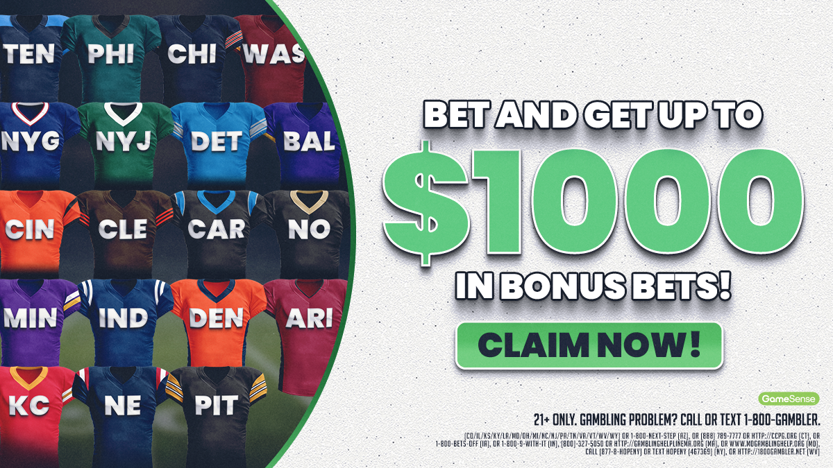 Fanatics Sportsbook Promo: Collect up to $1K in Bonus Value Over 10 Straight Days on NFL, Any Sport Image