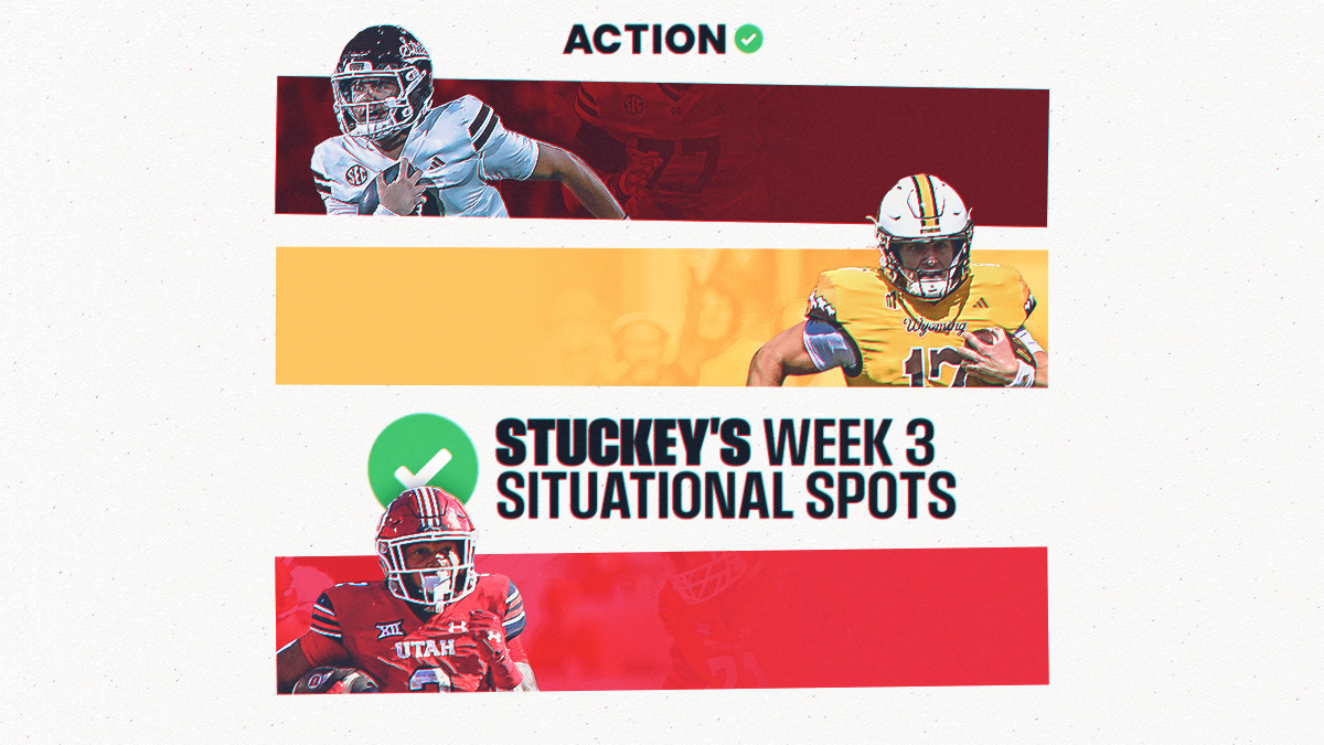 College Football Predictions, Picks: Stuckey’s Week 3 Betting Spots for Utah vs. Utah State & More