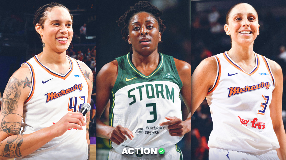 Our 3 WNBA Best Bets for Mercury-Storm Tonight article feature image