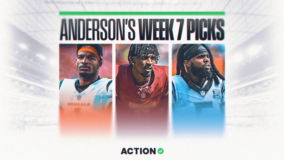 Anderson's NFL Week 7 ATS Picks & SGPs Image