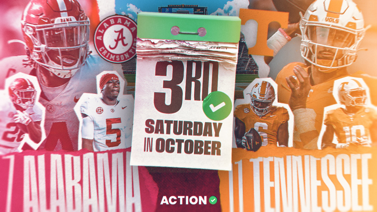 Tennessee vs. Alabama Picks, Predictions, Odds, Best Bets for Saturday