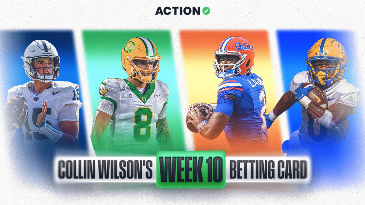 Collin Wilson's Week 10 NCAAF Betting Card Image