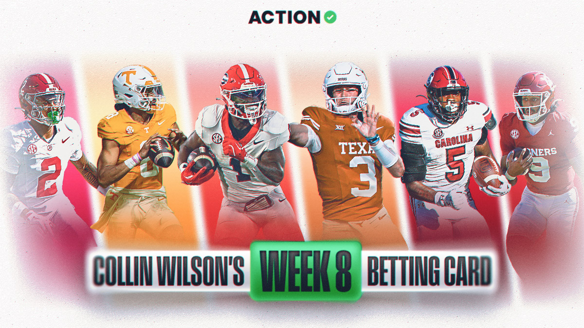 Collin Wilson's Week 8 College Football Betting Card for Saturday, Oct. 19 Image