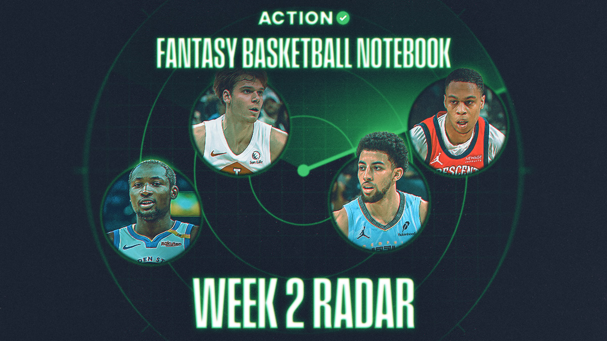 Fantasy Basketball Notebook: Week 2 Radar article feature image