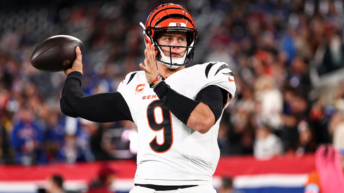 Raiders vs Bengals Week 9 Odds article feature image