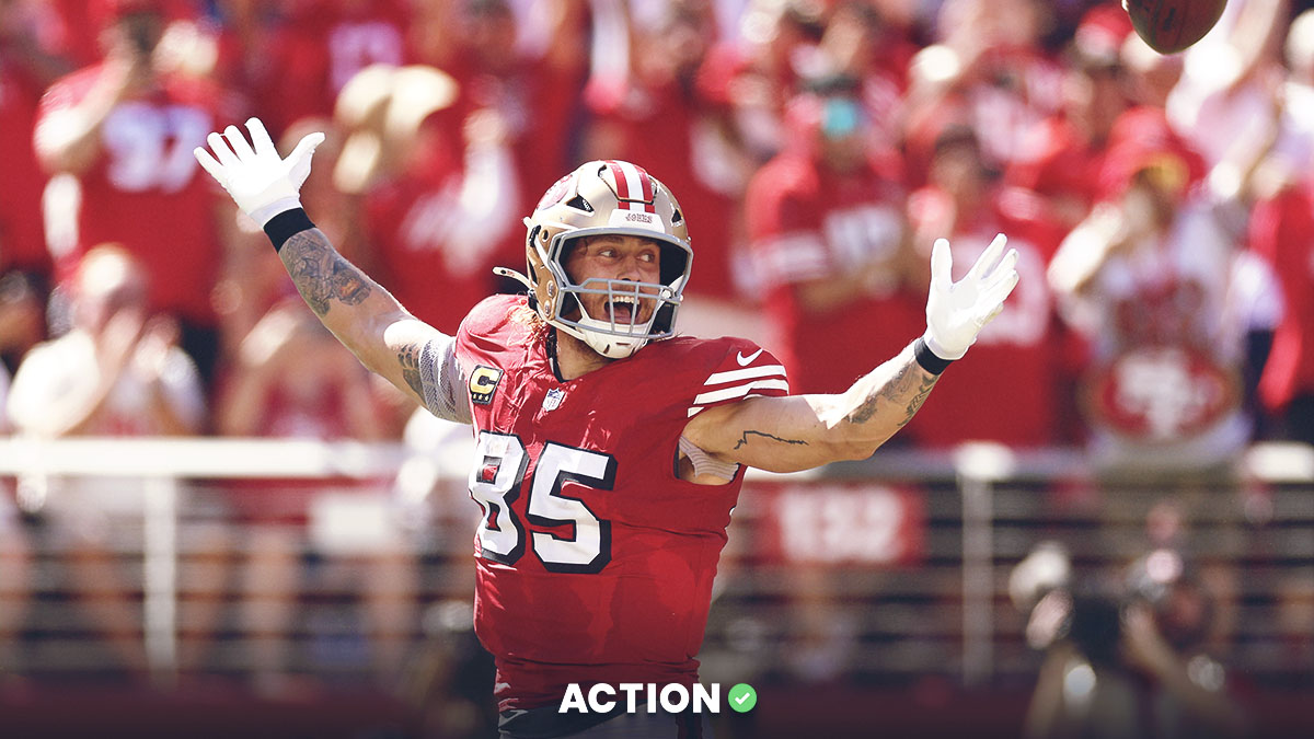 NFL Player Prop Picks for George Kittle on Thursday Night Football