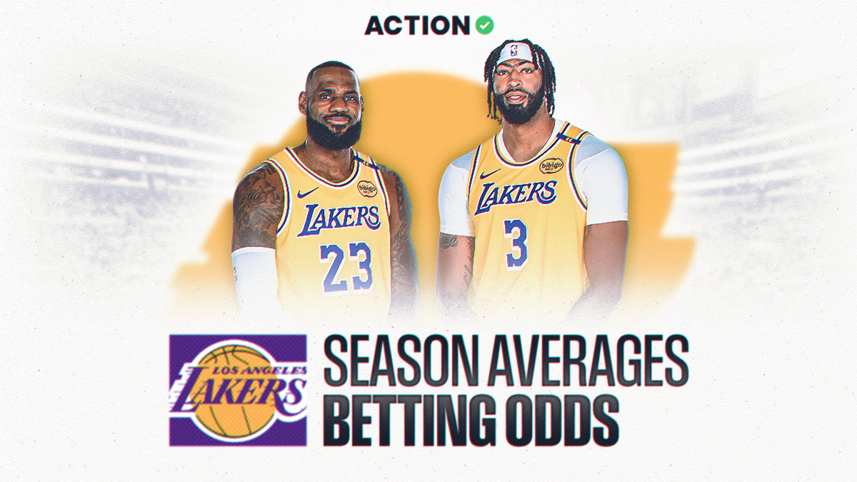 Lakers Season Averages Betting Odds Image