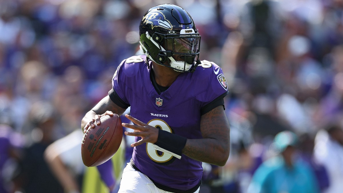 Ravens vs Buccaneers Week 7 Monday Night Football Odds Image